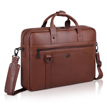 Wildhorn Premium Genuine Leather Executive Office Bag | Luxury Business Briefcase
