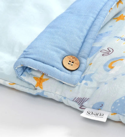 Sovana Dinoland 3-in-1 Muslin Carrier Nest & Sleeping Bag
