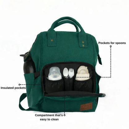 Verde Diaper Backpack