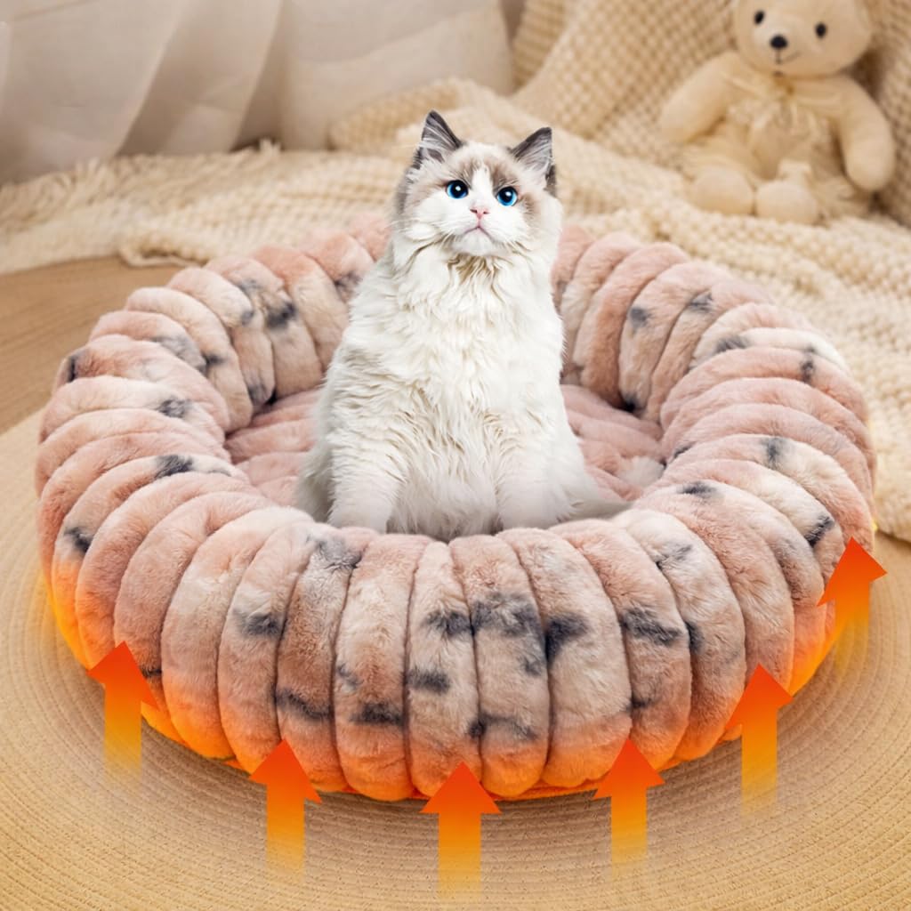 Premium Calming Donut Pet Bed | 55cm