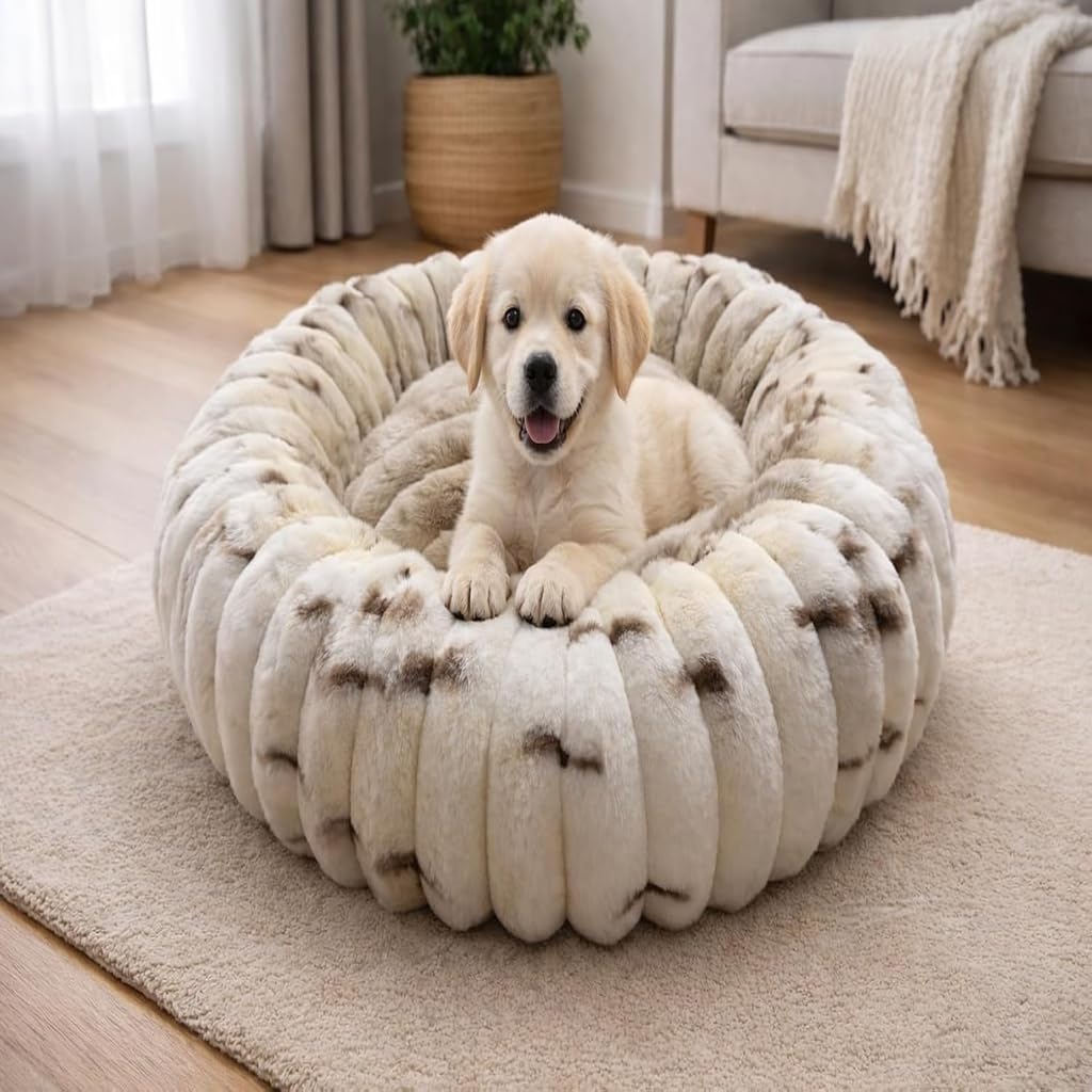 Premium Calming Donut Pet Bed | 55cm