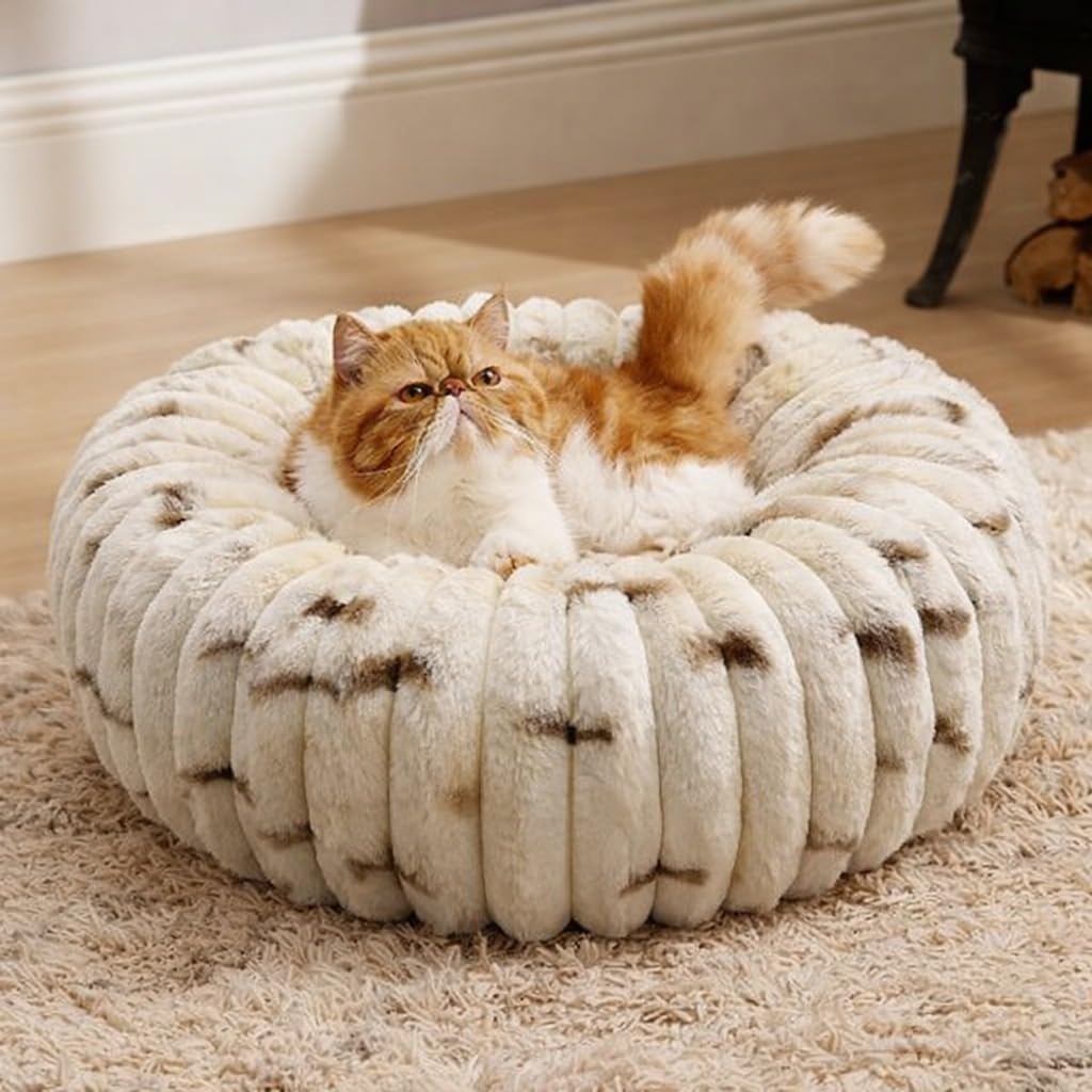 Premium Calming Donut Pet Bed | 55cm