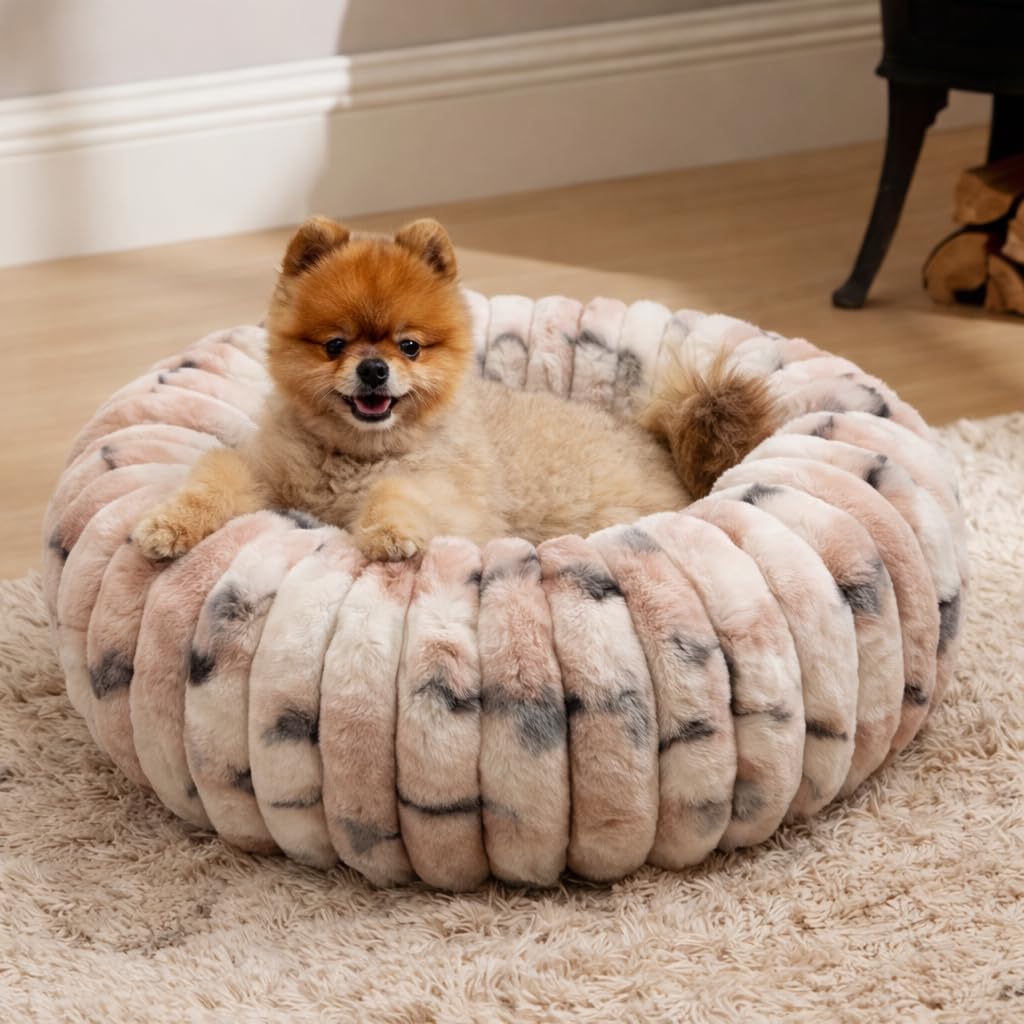 Premium Calming Donut Pet Bed | 55cm