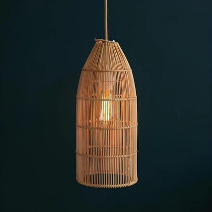 Durga Bamboo Rattan Hanging Light