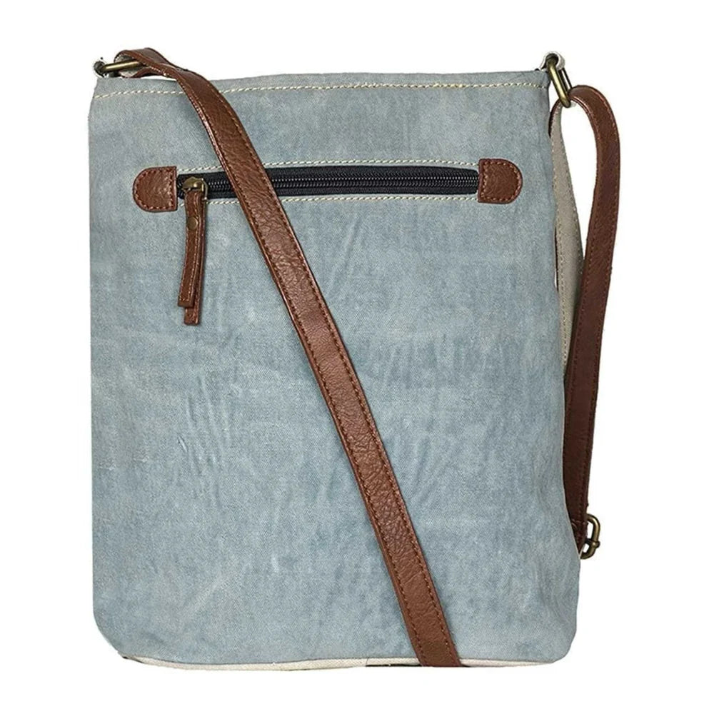 Escape Bisque Vintage Cotton Canvas Messenger Bag