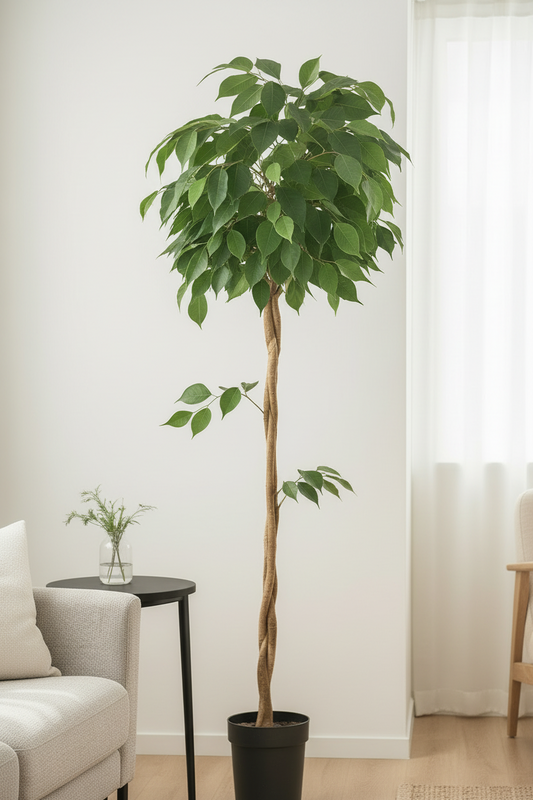 Premium Artificial Ficus Tree 62.9"