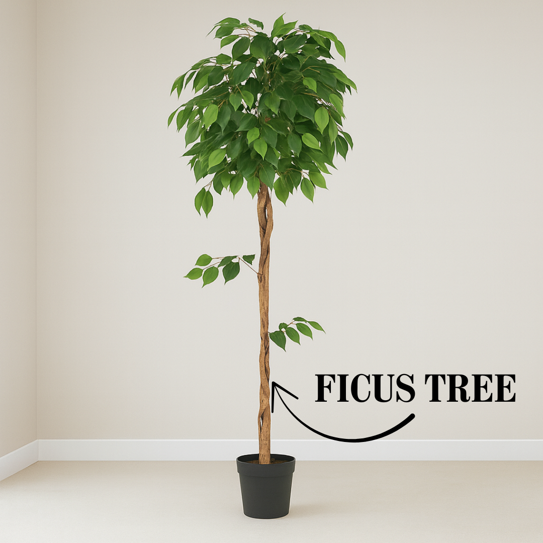 Premium Artificial Ficus Tree 62.9"