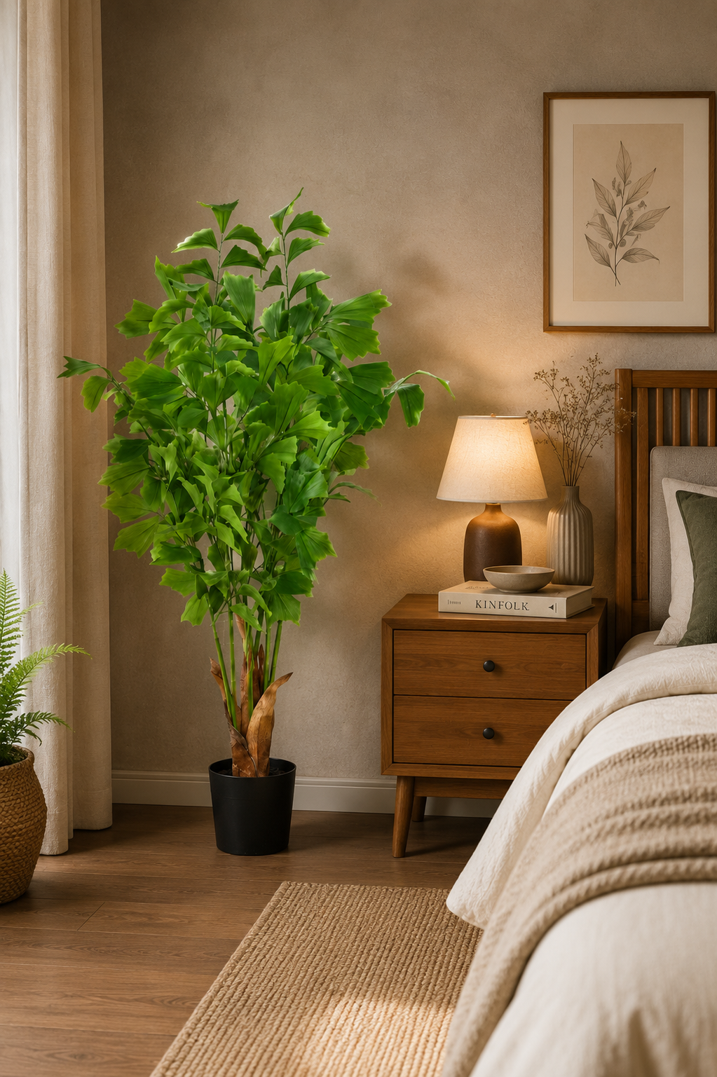 Premium Artificial Fishtail Palm Tree 47"