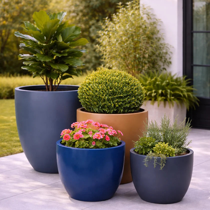 Flora Fiber Planters Premium FRP