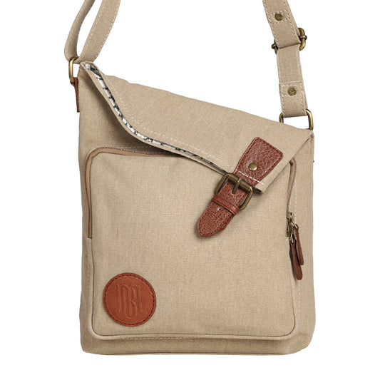 Flint Crossbody Sling bag For Men & Women – Beige