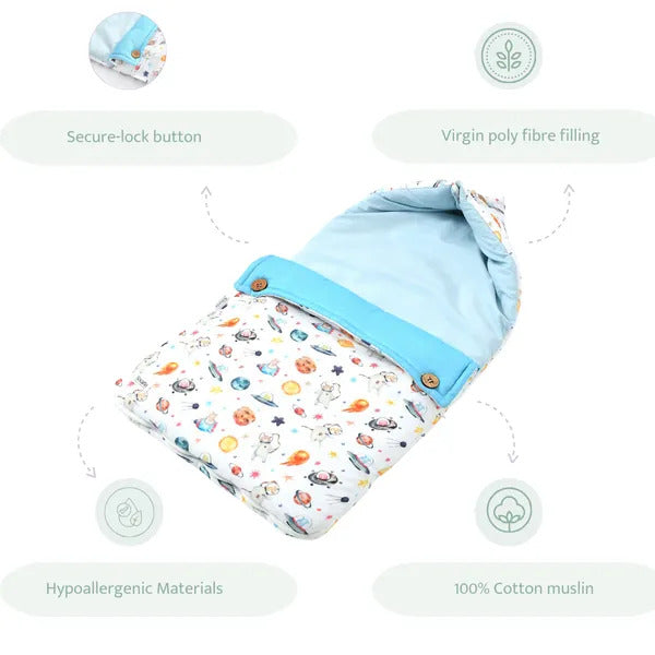 Sovana Pets Of The Galaxy 3 in 1 Muslin Carrier Nest