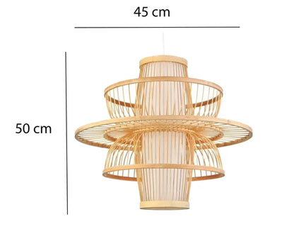 Ganesh Bamboo Rattan Hanging Light