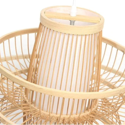 Ganesh Bamboo Rattan Hanging Light