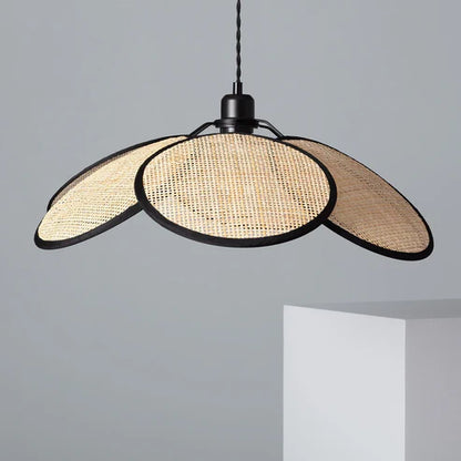 Handcrafted Rattan Cane Pendant Light Garrison