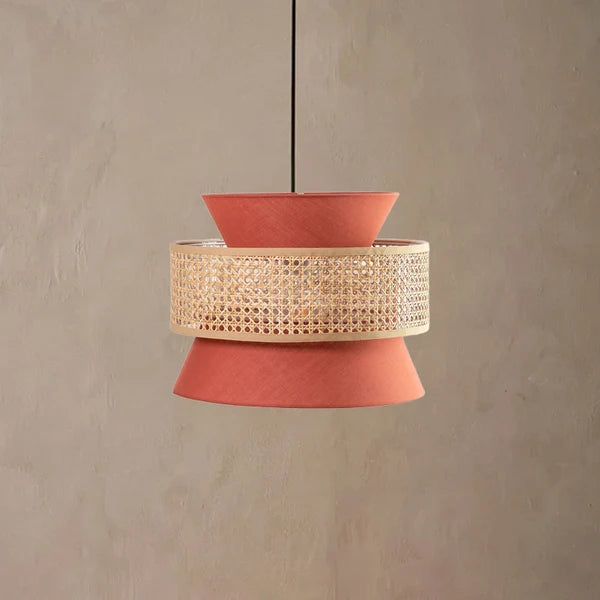 Hana Rattan Cane Hanging Light