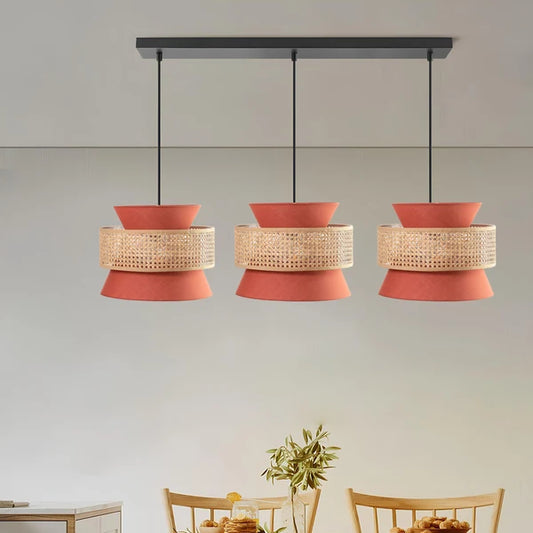 Hana Rattan Cane Hanging Light