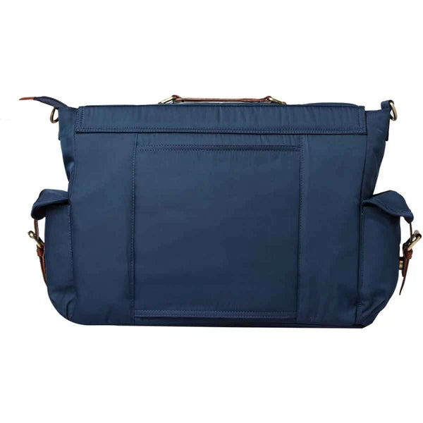 Hudson Messenger Laptop Bag for Men & Women (Navy)