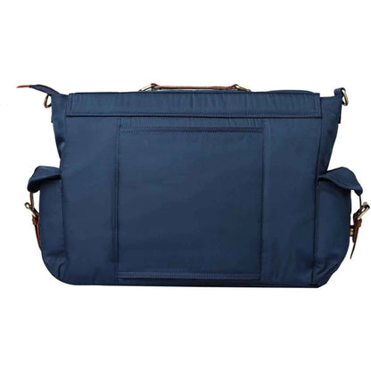 Hudson Messenger Laptop Bag for Men & Women (Navy)