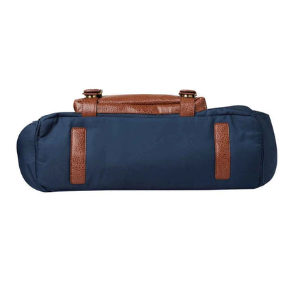 Hudson Messenger Laptop Bag for Men & Women (Navy)