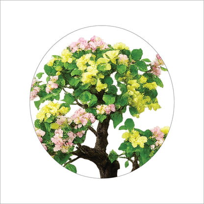 Premium Artificial Hydrangea & Bougainvillea Blossom Tree