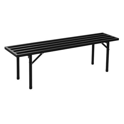 Iron Folding Multi-Purpose Slatted Plant Stand