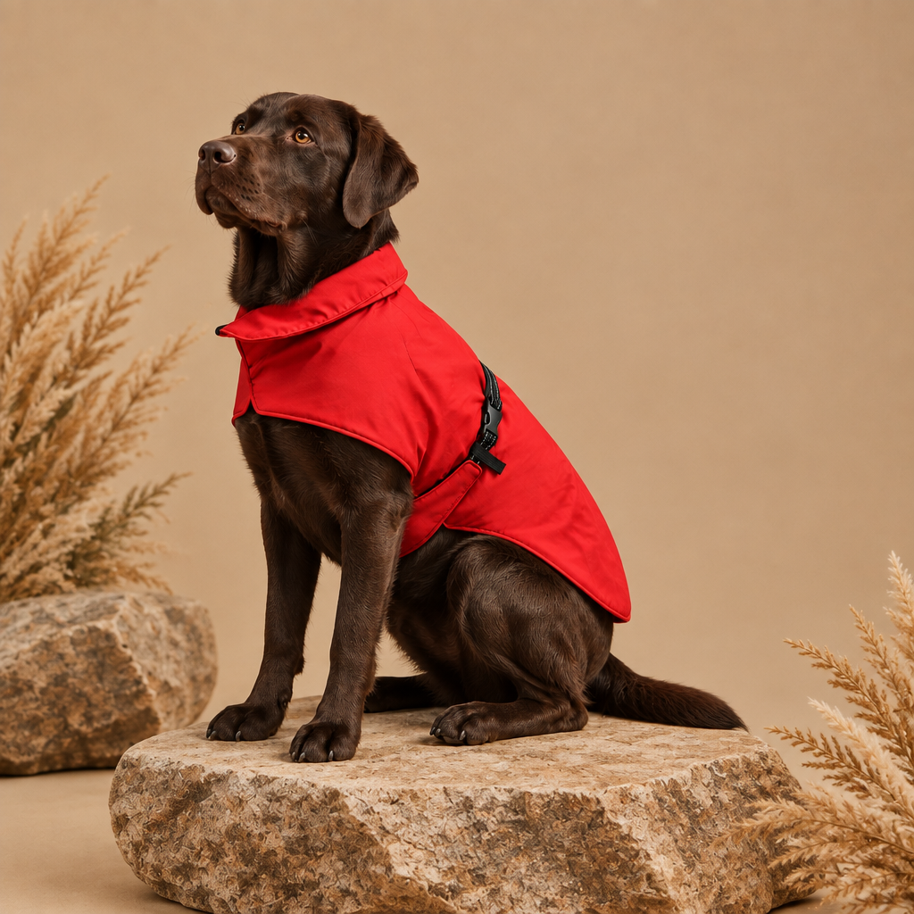 Premium Dog Jacket Red