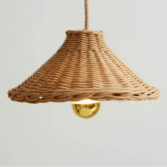 Jivan Bamboo Rattan Hanging Light
