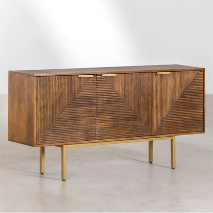 Kai Handmade Mango Wood Sideboard for Living Room