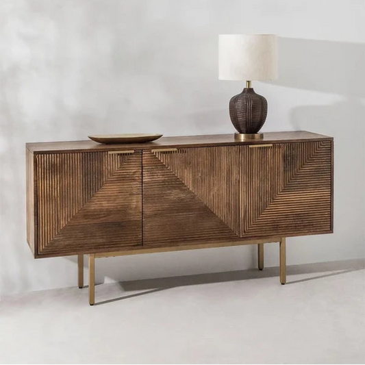 Kai Handmade Mango Wood Sideboard for Living Room