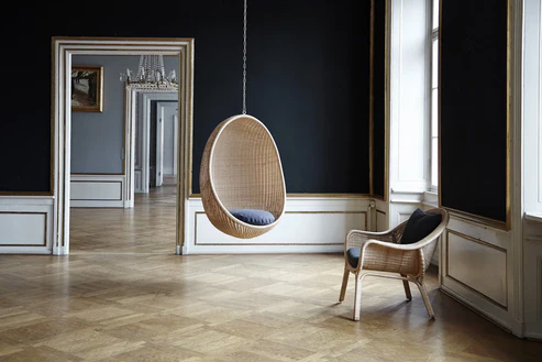 Kashvi Handcrafted Bamboo Wicker Swing Chair