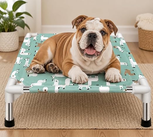 Premium Elevated Pet Bed | Heavy-Duty Raised Dog & Cat Cot 70cm