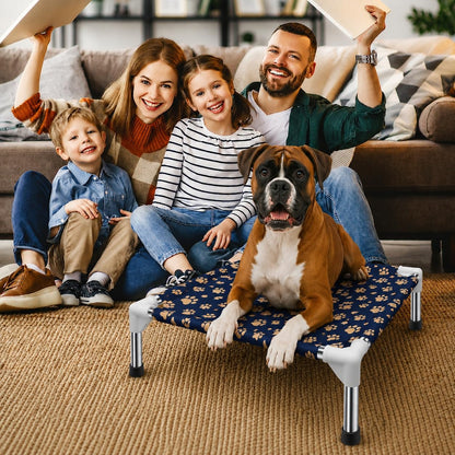 Premium Elevated Pet Bed | Heavy-Duty Raised Dog & Cat Cot 70cm
