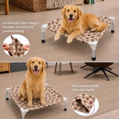 Premium Elevated Pet Bed | Heavy-Duty Raised Dog & Cat Cot 70cm