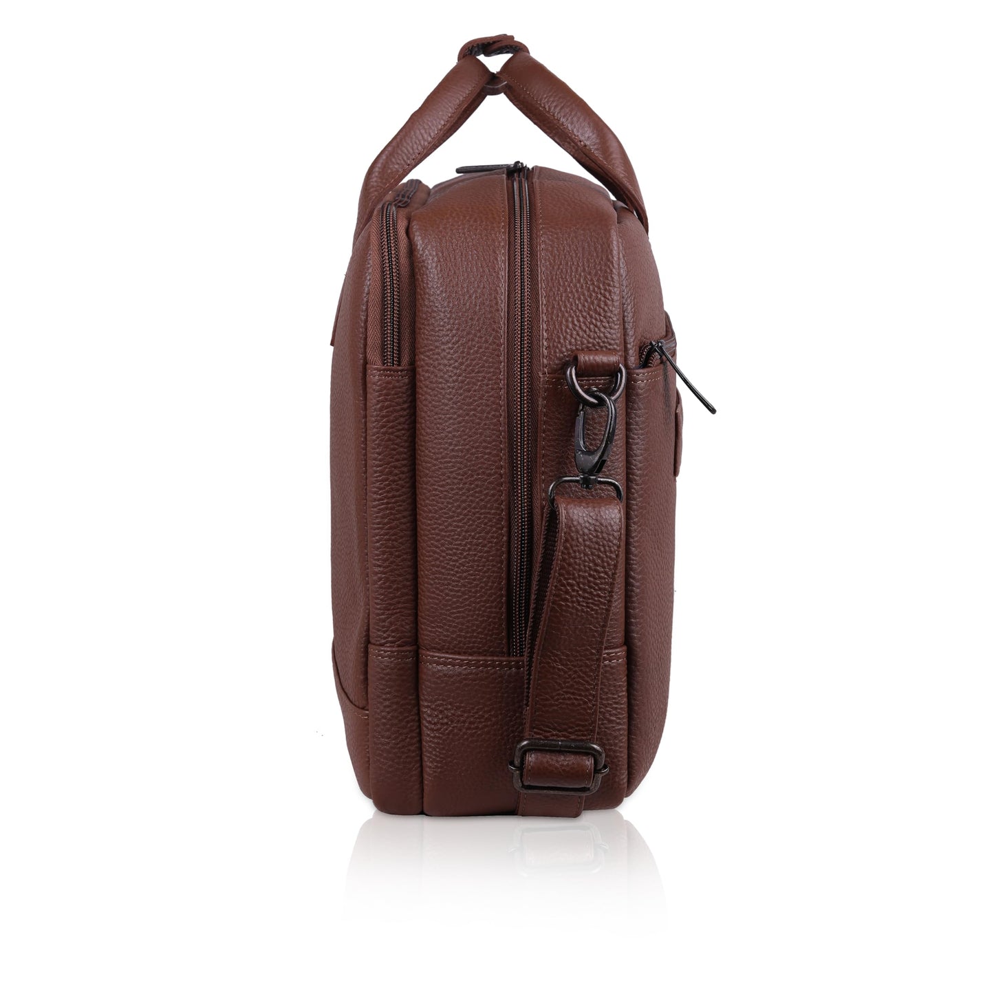 Wildhorn Slim Genuine Leather Office Bag for Men & Women | Vintage Shoulder Satchel