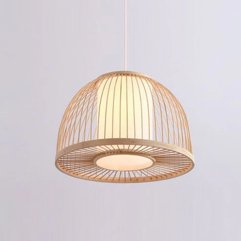 Handcrafted Wicker Rattan Pendant Light Ley