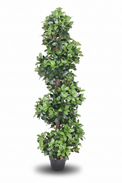 Lorbbier Spiral Faux Plant – 59” Tropical Indoor Decor