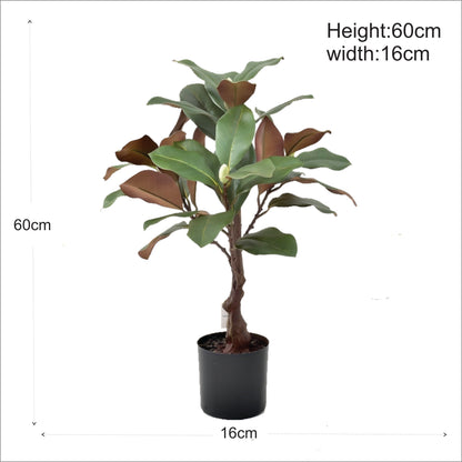 Premium Artificial Magnolia Tree with Buds 24"