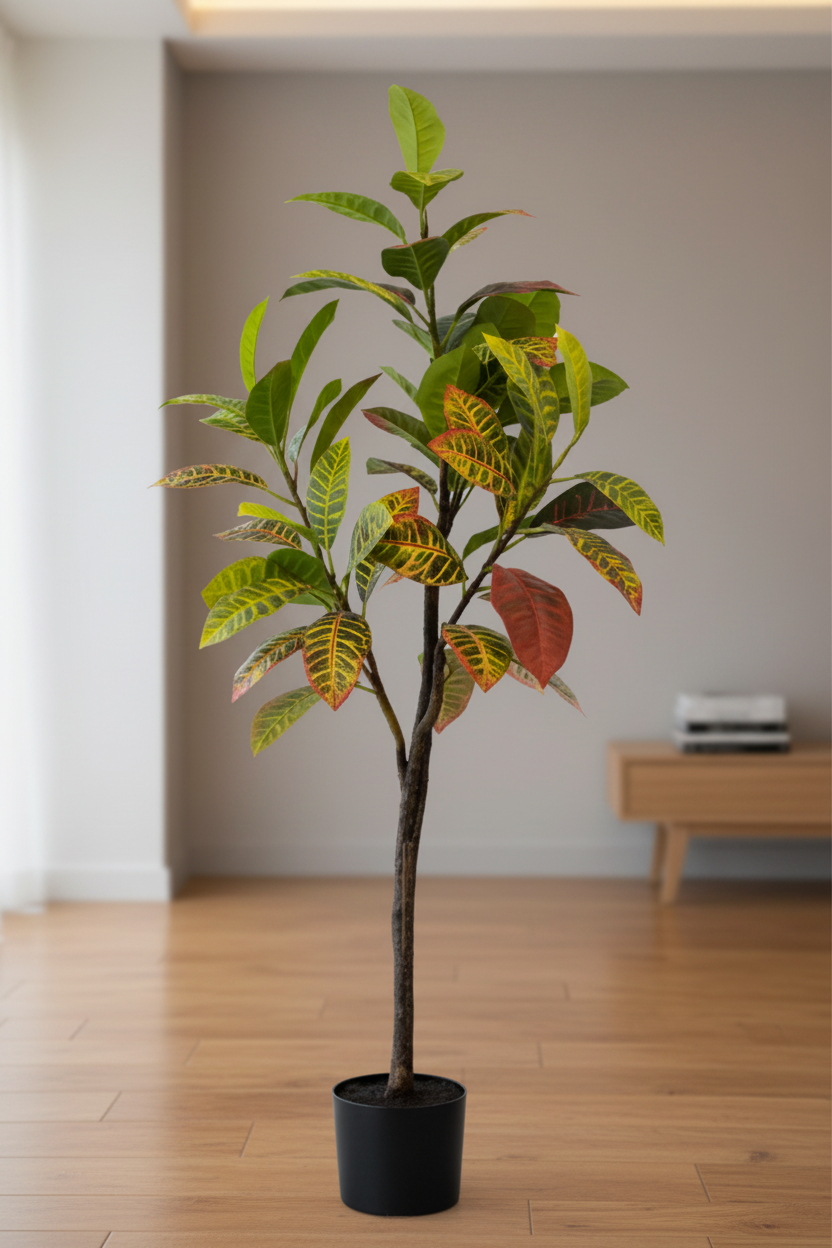 Premium Artificial Croton Plant 47"