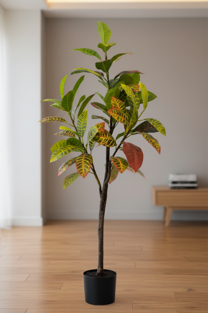 Premium Artificial Croton Plant 47"