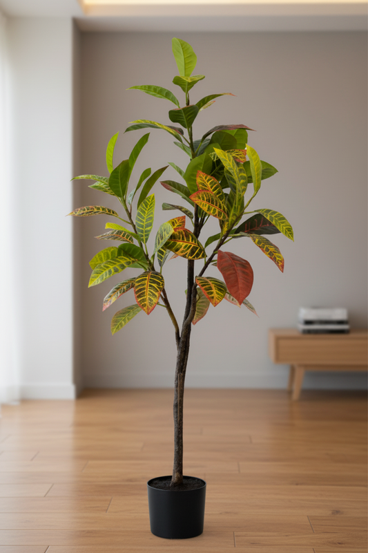 Premium Artificial Croton Plant 47"