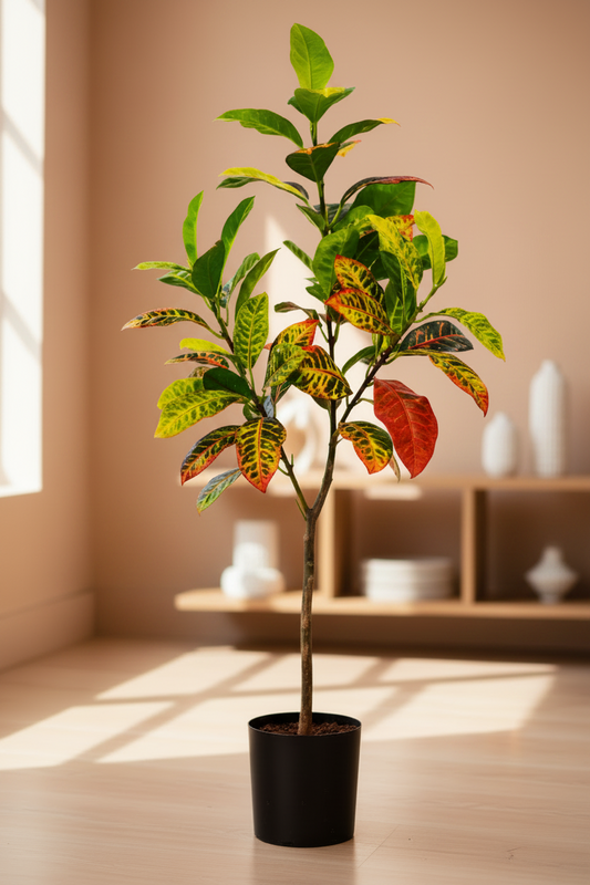 Premium Artificial Croton Plant 47"