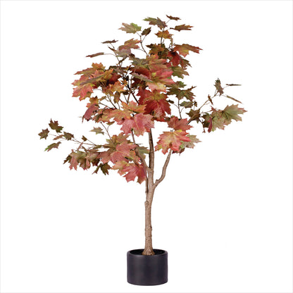 Premium Artificial Autumn Maple Tree 59"