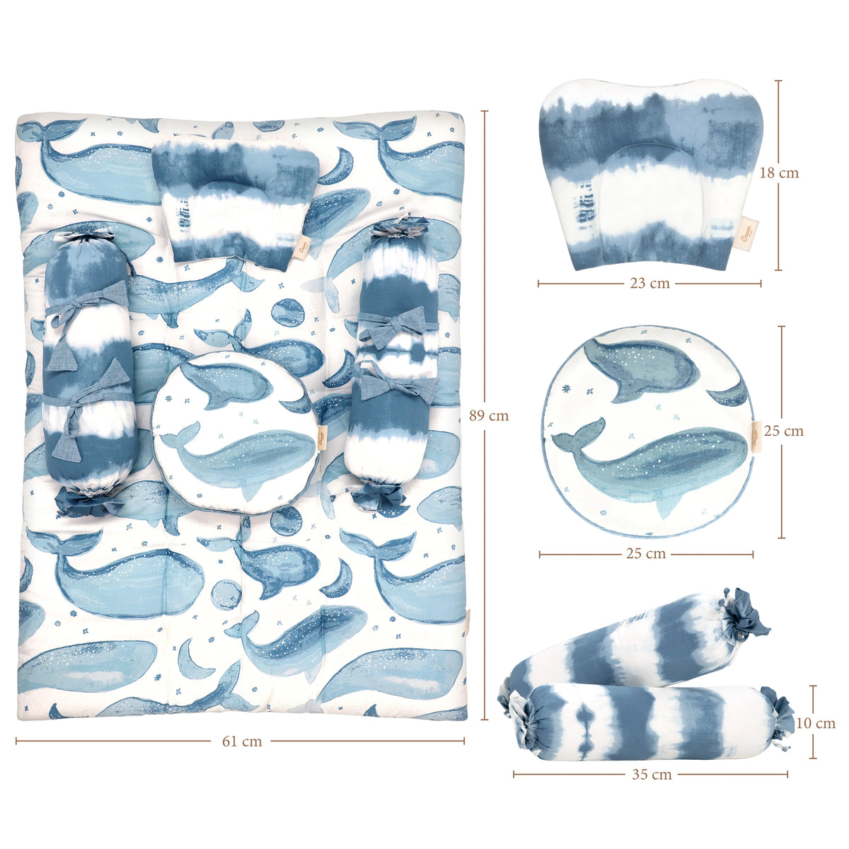 5-Piece Baby Mattress Set - Caspian Collection