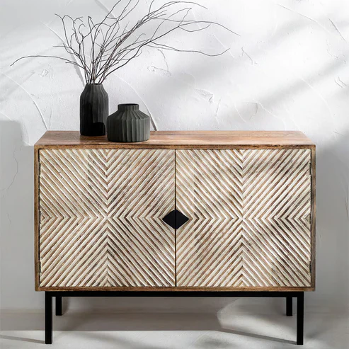 Mia Handcrafted Mango Wood Sideboard