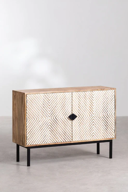 Mia Handcrafted Mango Wood Sideboard