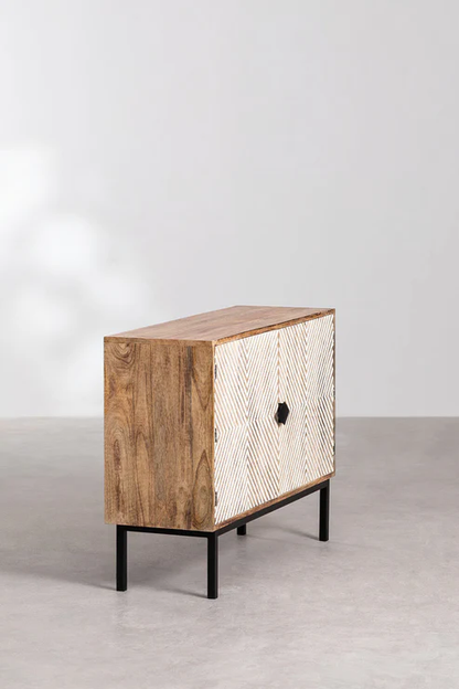 Mia Handcrafted Mango Wood Sideboard