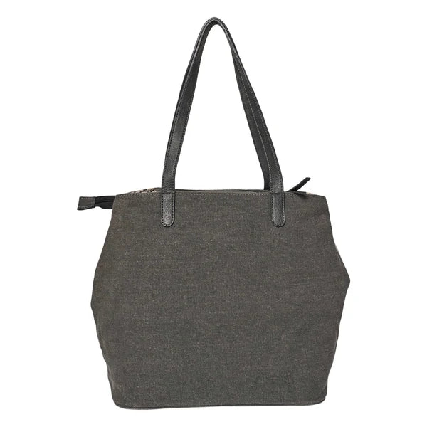 Mischa Handbag: Gunmetal