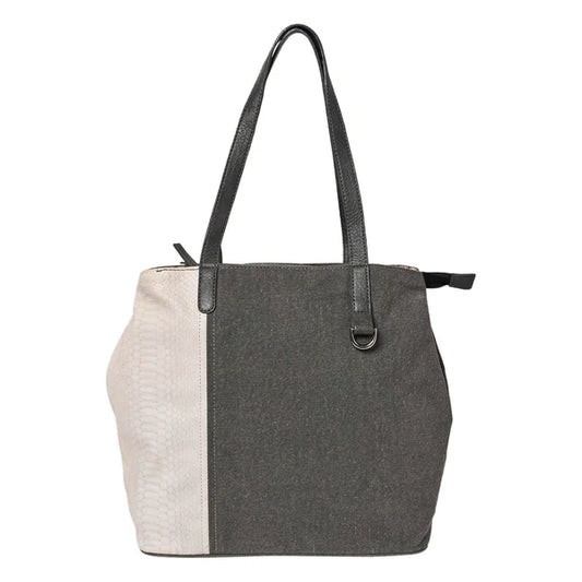 Mischa Handbag: Gunmetal