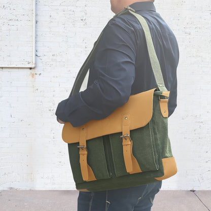 Delta Messenger Laptop Bag for Men & Women