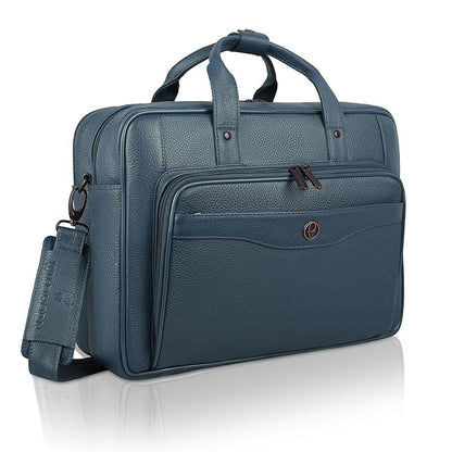 Wildhorn Executive Leather Attache & Work Bag | Premium Business Travel Bag